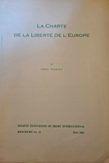 La charte de la liberte de l'Europe