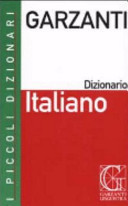I piccoli dizionari Garzanti. Italiano