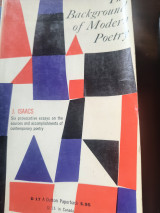 The Background of Modern Poetry