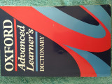 Oxford advanced learner's dictionary