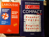 2 English spanish dictionary. 2 Αγγλοισπανικά λεξικά.