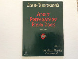 Adult Preparatory Piano Book