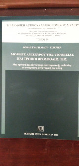 ΜΟΡΦΕΣ ΑΝΙΣΧΥΡΟΥ ΤΗΣ ΥΙΟΘΕΣΙΑΣ ΚΑΙ ΤΡΟΠΟΙ ΠΡΟΣΒΟΛΗΣ ΤΗΣ