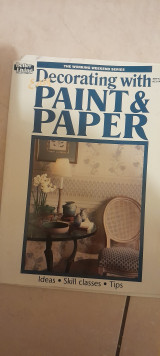 Easy decorating with paint & paper