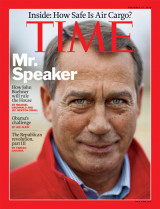 Time Magazine November 15, 2010, Vol 176, No 20