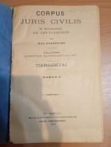 Corpus Juris Civilis Πανδέκται