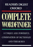 The Reader's Digest Oxford Complete Wordfinder