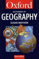 A Dictionary of Geography