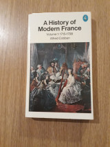 A history of modern France, vol. 1: 1715-1799
