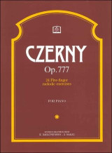 CZERNY op. 777: 24 Five-finger melodic exercises for piano