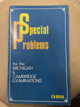 Special problems for the michigan and cambridge examinatios