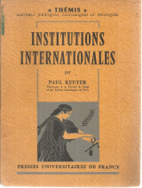 Institutions internationales
