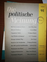 Die Politische Meinung #91