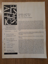 American Society for Aesthetics newsletter, vol. 22,2 (Fall 2002)