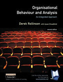 Organisational Behaviour and Analysis