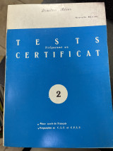 Tests preparant au certificat 2