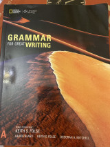 Grammar for great writing A