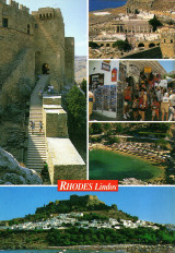 Κάρτα - Ρόδος - Rhodes Lindos (3)