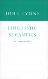 Linguistic Semantics