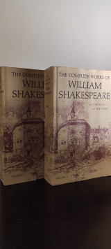 The Complete Works of William Shakespeare all the plays all the poems volume 1-2