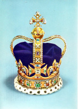 Κάρτα - Λονδίνο - The Crown of England - For King Charles 2