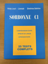 Sorbonne C1 Methode 25 Test Complets Comp.Ecrite,Gram.,Expres.Ecrite