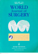 Περιοδικό World Journal of Surgery Τόμος 18, Τεύχος 2, Έτος 1994