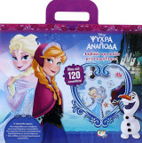 Disney ψυχρά κι ανάποδα: διαβάζω και παίζω με αυτοκόλλητα