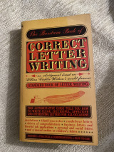 Correct letter writing