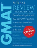 GMAT Verbal Review