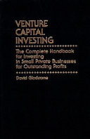 Venture Capital Investing