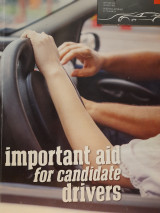 Important aid for candidate drivers