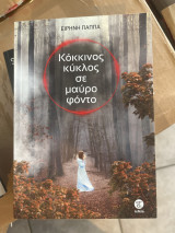 Κοκκινος κυκλος σε μαυρο φοντο