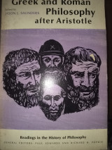 Greek and Roman Philosophy After Aristotle