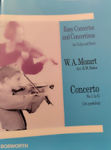 Wolfgang Amadeus Mozart - Violin Concerto K211 No2 in D (simplified Rokos ed.)