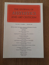 The journal of aesthetics and art criticism, vol. 67,1 (Winter 2009)