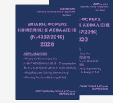 Ενιαίος Φορέας Κοινωνικής Ασφάλισης (n.4387/2016) 2020 1ος