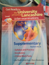 Get ready for the University of Central Lancashire level c2 suppl. Teacher's