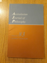 Australasian Journal of Philosophy, vol. 83,1