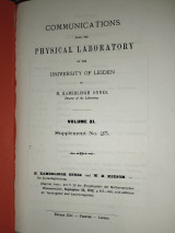 Communications from the Physical Laboratory of the University of Leiden. V 10. Die Zustandsgleichung