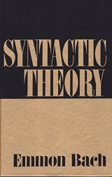 Syntactic theory