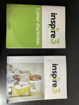 Inspire 3 Methode de francais ,Livre de l'eleve, Cahier D'activites