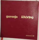 Ημερολόγιο Gorenje Korting 1984